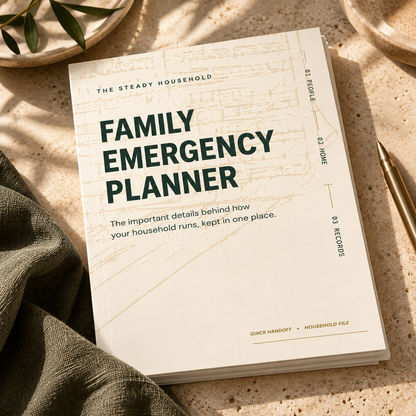 Family Emergency Planner